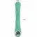 Pretty Love Lamar Rechargeable Silicone Dual Action Vibrator Green
