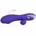 Pretty Love Snappy Youth Violet Dual-Function Rechargeable Massager