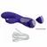 Pretty Love Cerberus Youth Violet Dual-Action Silicone Vibrator USB
