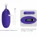 Pretty Love Berger Wireless Intimate Egg Violet 12 Modes Silicone