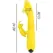 INTENSE TOKY Up & Down Vibrator with Dual Action Yellow 24cm