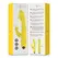 INTENSE TOKY Up & Down Vibrator with Dual Action Yellow 24cm