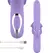 Intense Billie Rechargeable Multifunction Lilac Intimate Machine 24cm