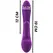 Intense Luigi Liquid Silicone Dual Motor Rabbit, Purple, Waterproof