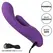 CalExotics Stella Dual Pleaser Ljubičasti Tečni Silikon Dvomotorni Masažer