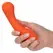 CalExotics Stella G-Wand Orange - Flexible Silicone Massager, 12 Modes