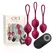 CICI Beauty Premium Silikonski Kegel Trening Set 3kom Vibrirajući i Daljinski