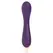 Treasure Hansel Zakrivljeni Silikonski Vibrator - WatchMe Kompatibilan, 17.5cm, Ljubičasti