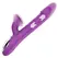 Fun Function Zenda Thruster & Rotacija Dvostruki Silikonski Uređaj 24.5cm Ljubičasta