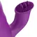 Fun Function Zenda Thruster & Rotacija Dvostruki Silikonski Uređaj 24.5cm Ljubičasta