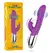 Fun Function Combi Dvostruki Tapkajući Intimni Sistem, Dvostruki Motor, Roze, 21 cm