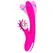 Diversia Bunny Waves 24 cm – Silikonski Dvostruki Intimni Uređaj USB Roze