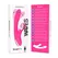 Diversia Bunny Waves 24 cm – Silikonski Dvostruki Intimni Uređaj USB Roze