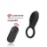 Mr Boss Tino Silicone Ring Black - Wireless Watchme Compatible, 10 Modes
