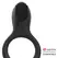 Mr Boss Tino Silicone Ring Black - Wireless Watchme Compatible, 10 Modes