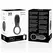 Mr Boss Tino Silicone Ring Black - Wireless Watchme Compatible, 10 Modes