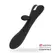 Brilly Glam Erik Dvostruki Motor Silikonski Vibrator Crni USB, Spreman za Daljinski