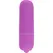 ONLINE Mini Bullet Personalni Masažer Ljubičasta 10 Režima Vodootporan 6.2cm