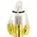 Ohmama Golden Multifunctional Vibrating Device, Rechargeable, 24.5cm