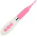 OHMAMA Intimni Pulse Uređaj Punjiv 10-Režimski Silikon 20cm Roze
