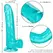 CalExotics Size Queen Intimni Model Plava 20.3 cm Fleksibilni TPR