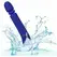CalExotics Shameless Slim Thumper Blue - High-Performance Intimate Massager