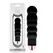 Dolce Vita Six Black - USB Rechargeable Silicone Model, 7 Modes, 13 cm