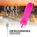 Dolce Vita Five Roze USB punjivi silikonski intimni uređaj 12.4cm, 7 režima
