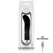 Dolce Vita Two Black Rechargeable Massager 7-Mode Silicone 13.2cm
