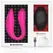 WEARWATCH WATCHME Dual Technology Intimna mašina fuksija/crna, daljinski