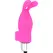 OHMAMA Finger Vibe Rabbit – Silikon, vodootporan, 9.8 cm, roze