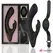 ANNE'S DESIRE AD Rabbit Dvostruki motor intimna mašina sa WATCHME Crna 20cm