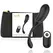 Coquette Chic Desire Crna/Zlatna Bežično vibrirajuće jaje, USB punjivo