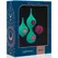 Rithual Deva Aqua Green Komplet za trening dna karlice - 4 težine, Silikon