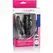 CalExotics Lock-N-Play Wristband Remote Intimate Panty Massager, Black
