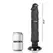 BASECOCK Flexible Vibrating Intimate Machine Black 20cm x 4cm TPE