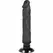 BASECOCK Flexible Vibrating Intimate Machine Black 20cm x 4cm TPE