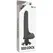 BASECOCK Flexible Vibrating Model 2-in-1 Black 18.5cm x 4cm TPE