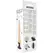 BASECOCK Flexible Vibrating Intimate Machine Natural 20cm Remote Control