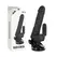 BASECOCK Black Vibrating Flexible Model 18.5cm Remote Control TPE