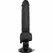 BASECOCK Black Vibrating Flexible Model 18.5cm Remote Control TPE