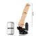 BASECOCK Vibrating Intimate Device Remote Control Flesh 19.5 cm x 4 cm