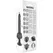 Basecock Articulated Vibrating Model with Remote, 21x5 cm, Black