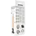 BASECOCK Vibrating Intimate Device Remote Control Flesh 20x4cm TPE