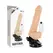 BASECOCK Vibrating Intimate Device Remote-Controlled Natural 19.5cm TPE