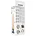 BASECOCK Vibrating Intimate Device Remote-Controlled Natural 19.5cm TPE