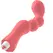 G-SPOT Gohan Vibrator Light Red - Ergonomic USB Rechargeable Massager