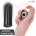 Moressa Nix Black Wireless Vibration System with Remote Control, 77x28mm