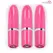 Moressa Ivy Travel Intimni Vibrator, Roze, Punjenje Silikon, 9 Režima