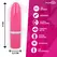 Moressa Ivy Travel Intimni Vibrator, Roze, Punjenje Silikon, 9 Režima